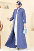 Abaya 23006UKB139-MS Indigo - Thumbnail