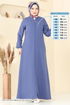 Abaya 23006UKB139-MS Indigo - Thumbnail