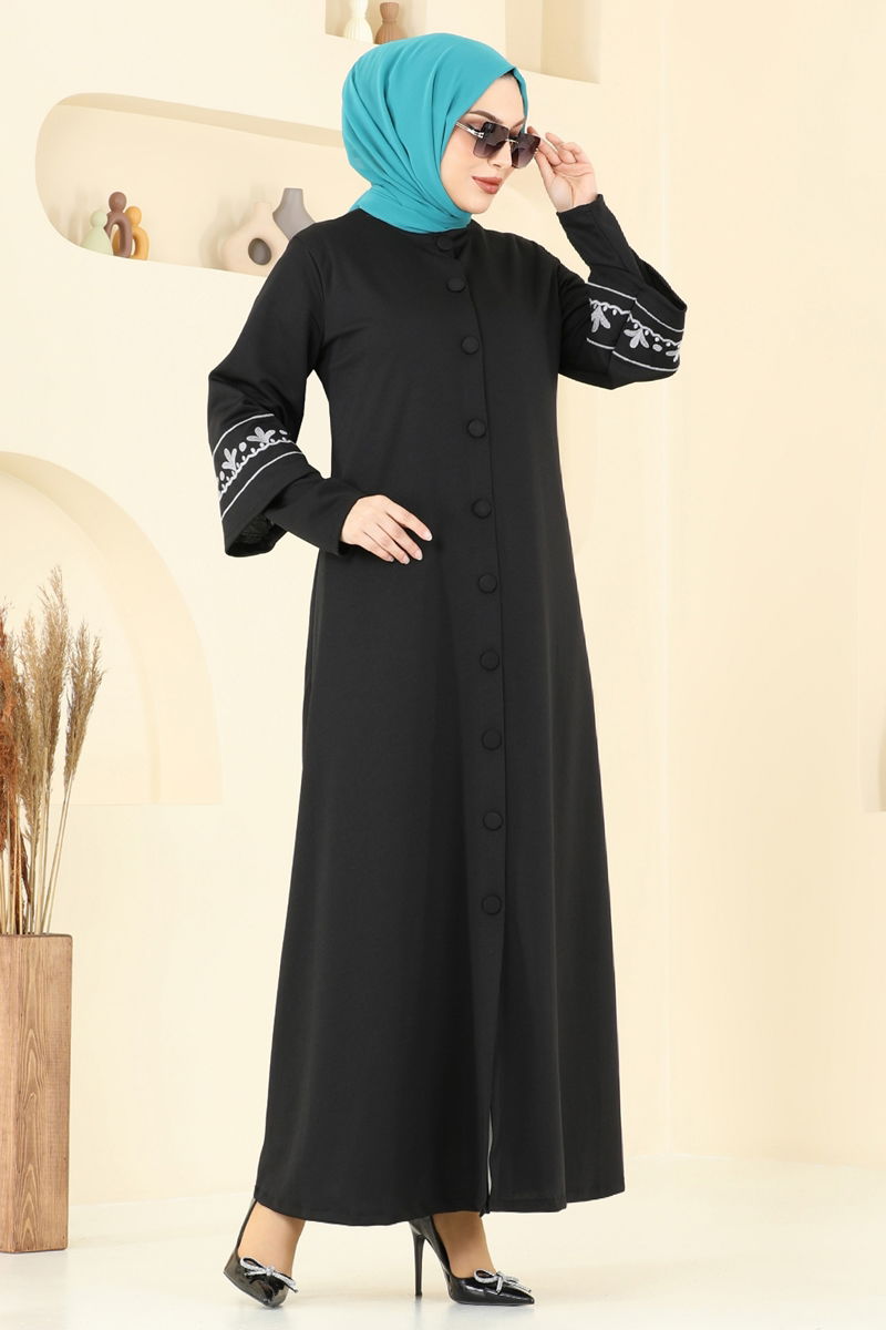 Abaya 23007UKB139-MS Black&Grey