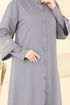 Abaya 23007UKB139-MS Gray - Thumbnail