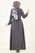 Abaya 23021UKB139-MS Anthracite - Thumbnail