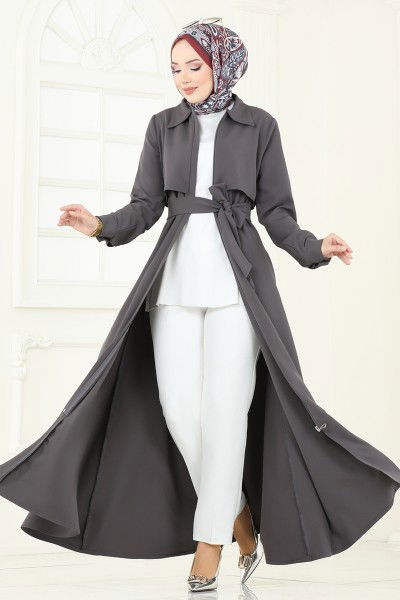 U.K.B. - Abaya 23021UKB139-MS Anthracite