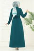 Abaya 23021UKB139-MS Petroleum - Thumbnail