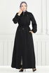 Abaya 23024UKB139-MS Black - Thumbnail