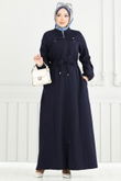 U.K.B. - Abaya 23024UKB139-MS Navy Blue
