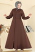 Abaya 23032UKB139-MS Brown - Thumbnail