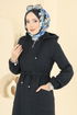 Abaya 24011UKB139-MS Black - Thumbnail
