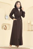 U.K.B. - Abaya 24011UKB139-MS Brown
