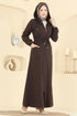 Abaya 24011UKB139-MS Brown - Thumbnail