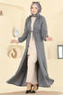 Abaya 24011UKB139-MS Gray - Thumbnail