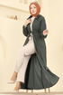 Abaya 24011UKB139-MS Khaki - Thumbnail