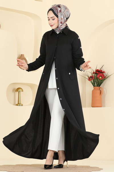 U.K.B. - Abaya 24014UKB139-MS Black - 426228