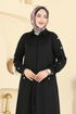 Abaya 24014UKB139-MS Black - Thumbnail