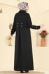 Abaya 24014UKB139-MS Black - Thumbnail