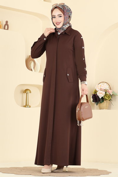 U.K.B. - Abaya 24014UKB139-MS Brown - 426201