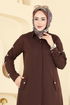 Abaya 24014UKB139-MS Brown - Thumbnail