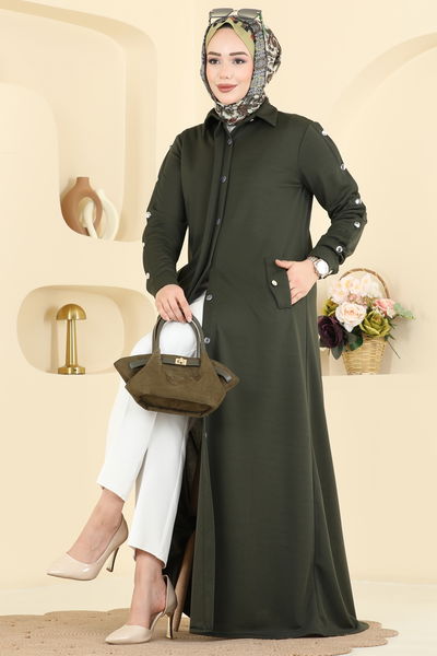 U.K.B. - Abaya 24014UKB139-MS Khaki - 426181