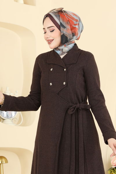 U.K.B. - Abaya 24025UKB139-MS Brown - 428424