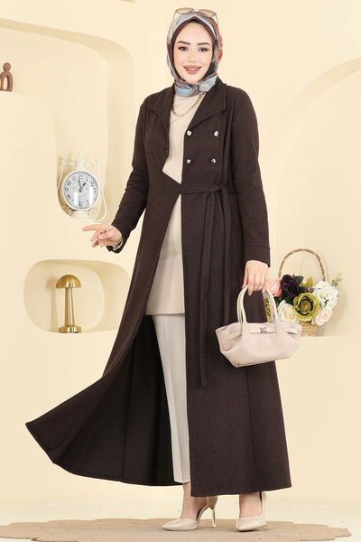 U.K.B. - Abaya 24025UKB139-MS Brown - 428425