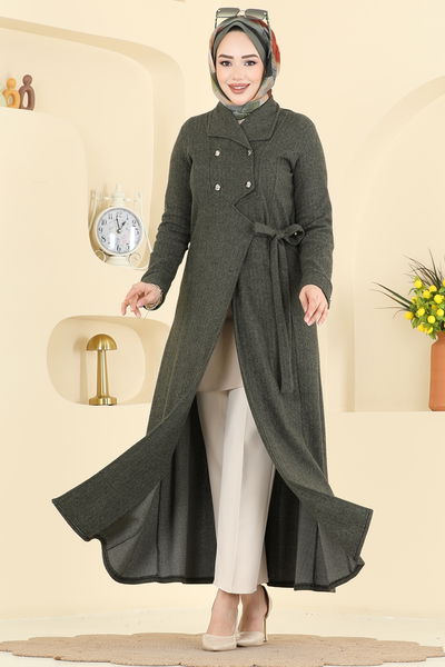 U.K.B. - Abaya 24025UKB139-MS Khaki - 428405