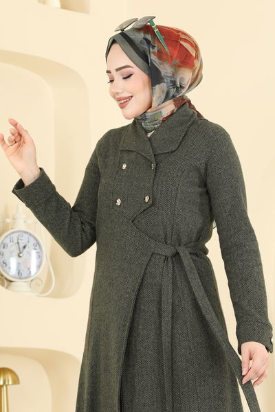 U.K.B. - Abaya 24025UKB139-MS Khaki - 428406