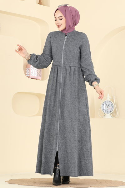 U.K.B.K. - Abaya 24083UKBK1160-MS Gray - 417428