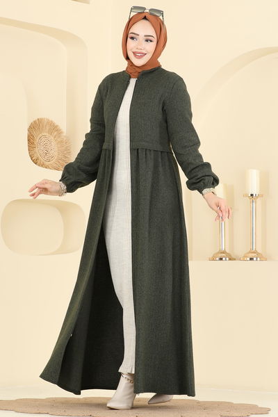 U.K.B.K. - Abaya 24083UKBK1160-MS Khaki - 417431