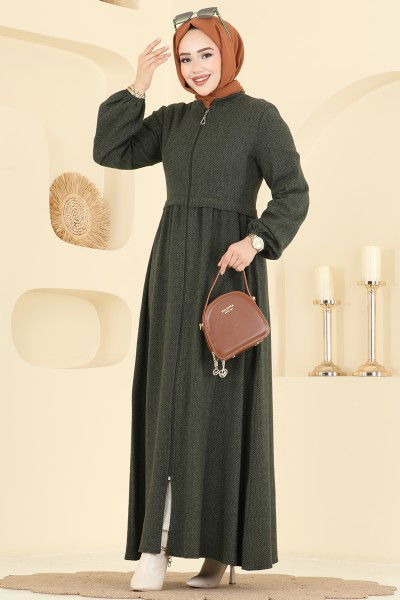 U.K.B.K. - Abaya 24083UKBK1160-MS Khaki