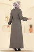 عباءة بيج 24083UKBK1160-MS - Thumbnail