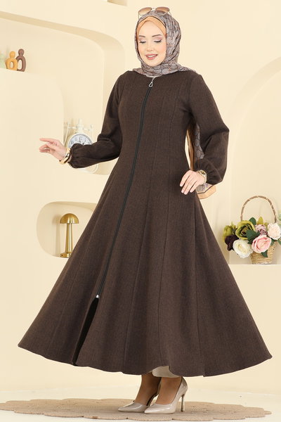 U.K.B.K. - Abaya 24091UKBK1161-MS Brown - 428812