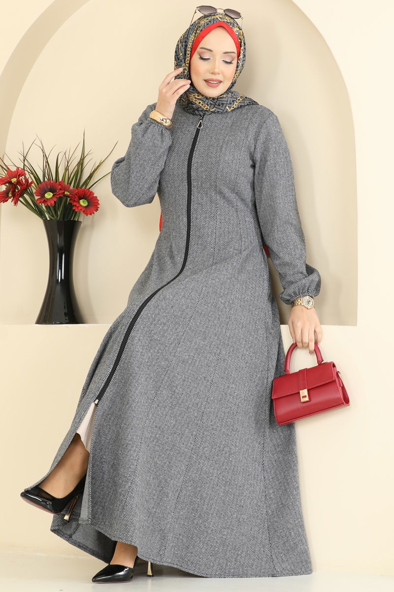 Abaya 24091UKBK1161-MS Gray