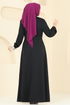 Abaya 2483SL432-MS Black - Thumbnail