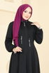 Abaya 2483SL432-MS Black - Thumbnail