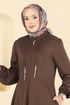 Abaya 2483SL432-MS Brown - Thumbnail