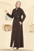 Abaya 25014UKB139-MS Brown - Thumbnail
