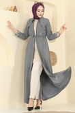 U.K.B. - Abaya 25014UKB139-MS Gray
