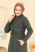 Abaya 25014UKB139-MS Khaki - Thumbnail