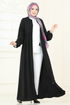 Abaya 2638SL432-MS Black - Thumbnail