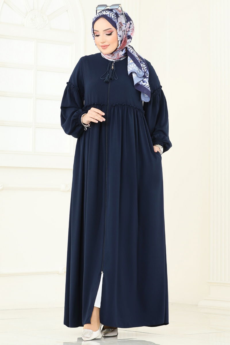 Abaya 2638SL432-MS Navy Blue