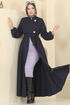 Abaya 2726SL432-MS Navy Blue - Thumbnail