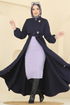 Abaya 2726SL432-MS Navy Blue - Thumbnail