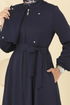 Abaya 2726SL432-MS Navy Blue - Thumbnail