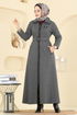 عباءة رمادي 2731SL432-MS - Thumbnail