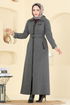 عباءة رمادي 2731SL432-MS - Thumbnail