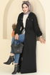 Abaya 2737SL432-MS Black - Thumbnail