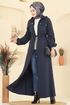 Abaya 2737SL432-MS Navy Blue - Thumbnail