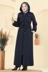Abaya 2738SL432-MS Navy Blue - Thumbnail