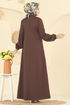 Abaya 2739SL432-MS Brown - Thumbnail