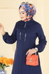 Abaya 2739SL432-MS Navy Blue - Thumbnail