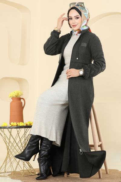 S.L. - Abaya 2753SL432-MS Khaki - 405764